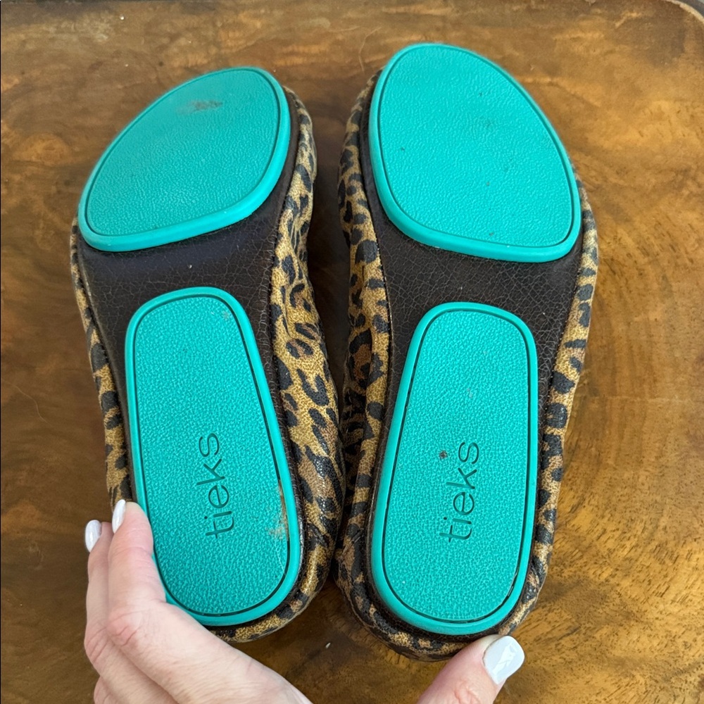 Leopard Print TIEKS Ballet Flats - Picture 3 of 6